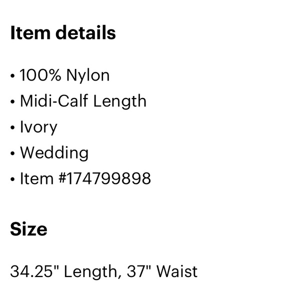 ULLA JOHNSON Elyse Handkerchief Lace Maxi Skirt size 6 US - Picture 4 of 4